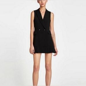 Zara Black Sleeveless Dress